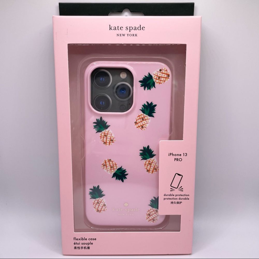Kate Spade Pink Jeweled Pineapple iPhone 13 Pro LAST STOCK!